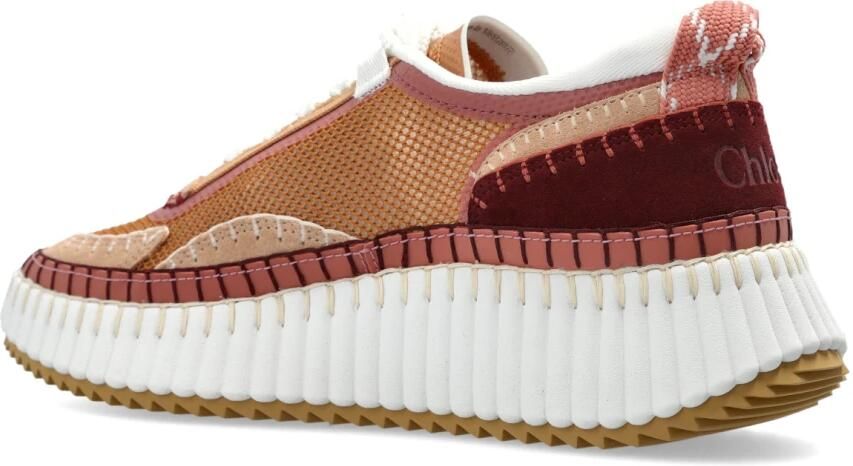 Chloé Nama Platform Sneakers - Foto 4
