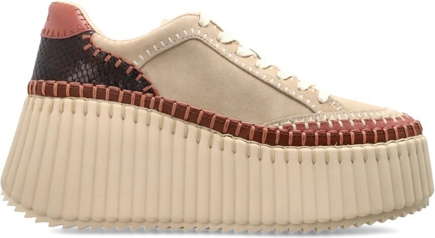 Chloé Nama Platform Sneakers