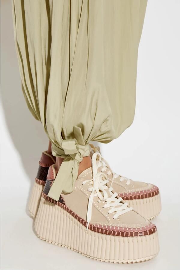 Chloé Nama Platform Sneakers - Foto 2