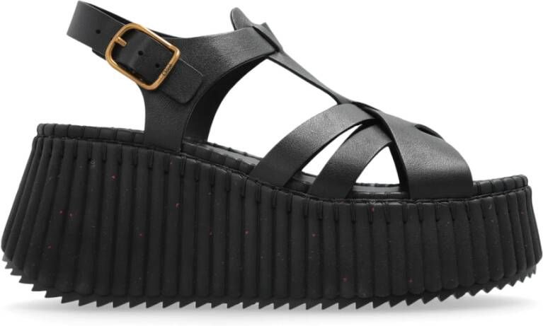 Chloé Nama sleehak sandalen