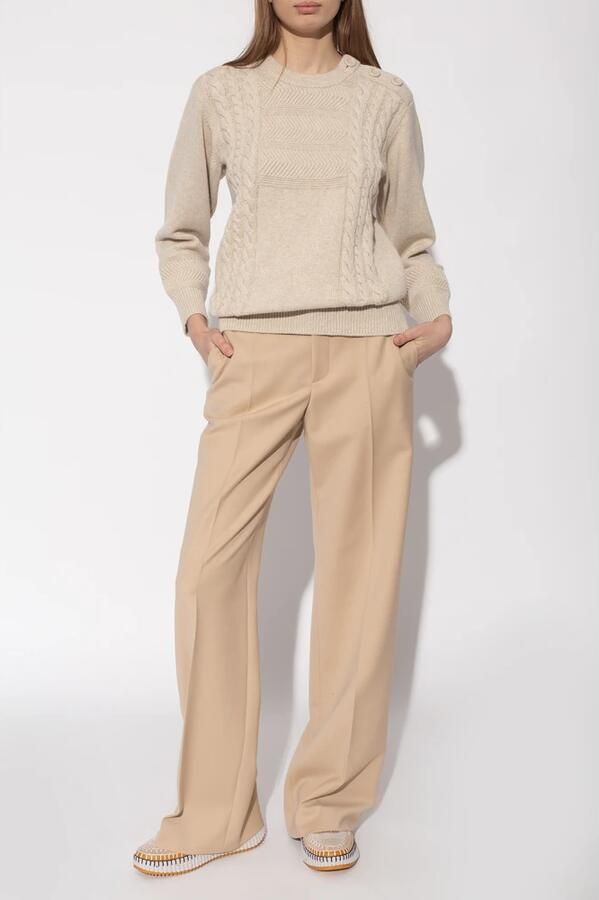 Chloé Transparante Vetersneakers met reliëflogo Multicolor Dames - Foto 2