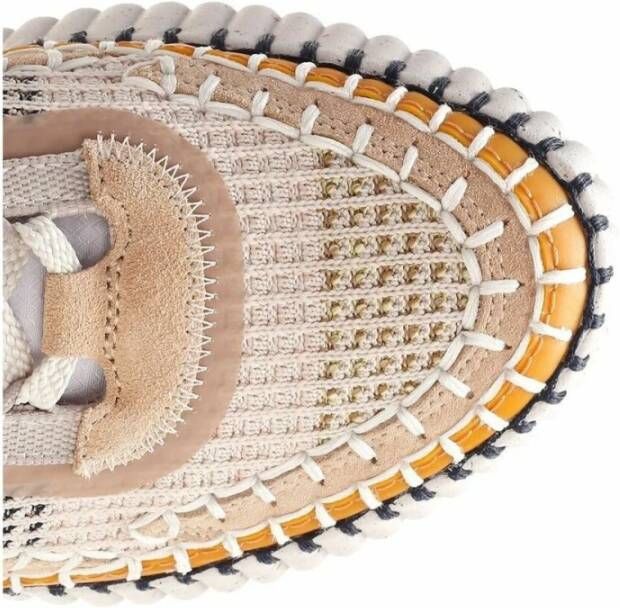 Chloé Transparante Vetersneakers met reliëflogo Multicolor Dames - Foto 3