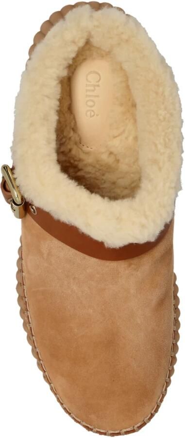 Chloé Nama Suède Platform Schoenen - Foto 12