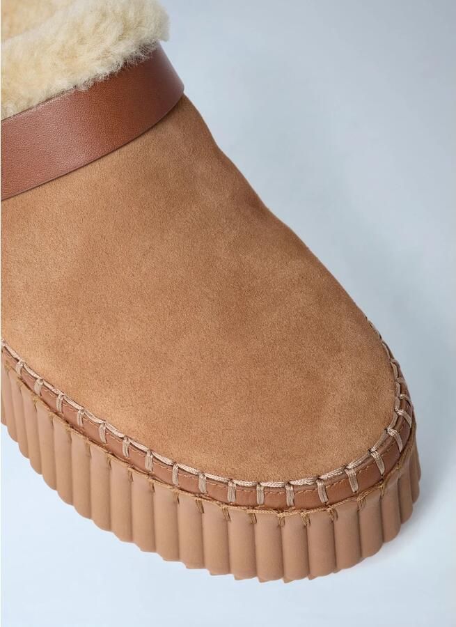 Chloé Nama Suède Platform Schoenen - Foto 2