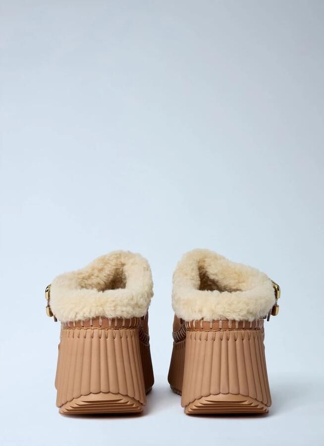 Chloé Nama Suède Platform Schoenen - Foto 5