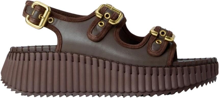 Chloé Nama Wedge Sandaal