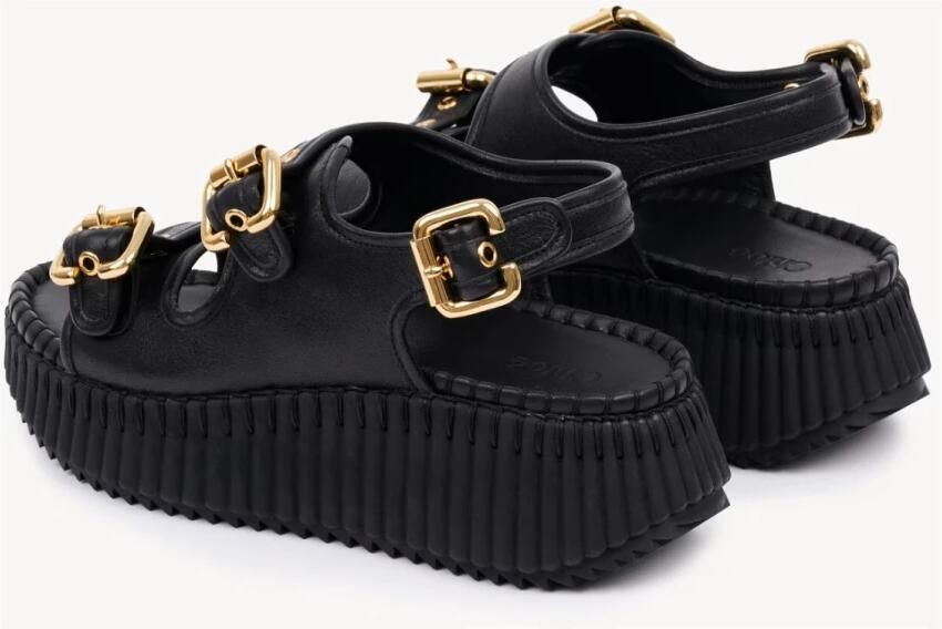 Chloé Nama Wedge Sandal - Foto 2