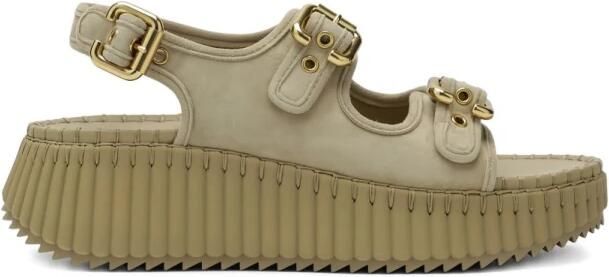 Chloé Nama Wedge Sandal