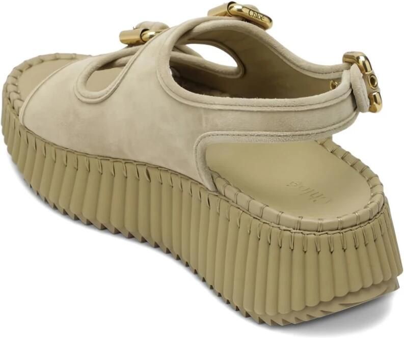 Chloé Nama Wedge Sandal - Foto 2