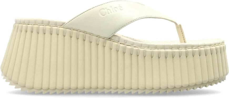Chloé NAMA Wedge Sandalen