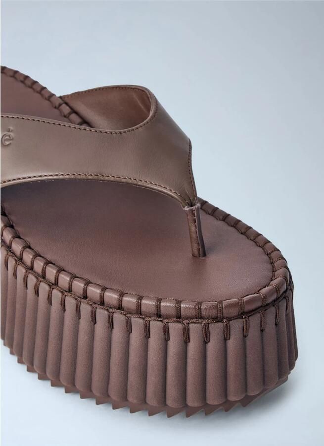 Chloé Nama Wedge Sandalen - Foto 2