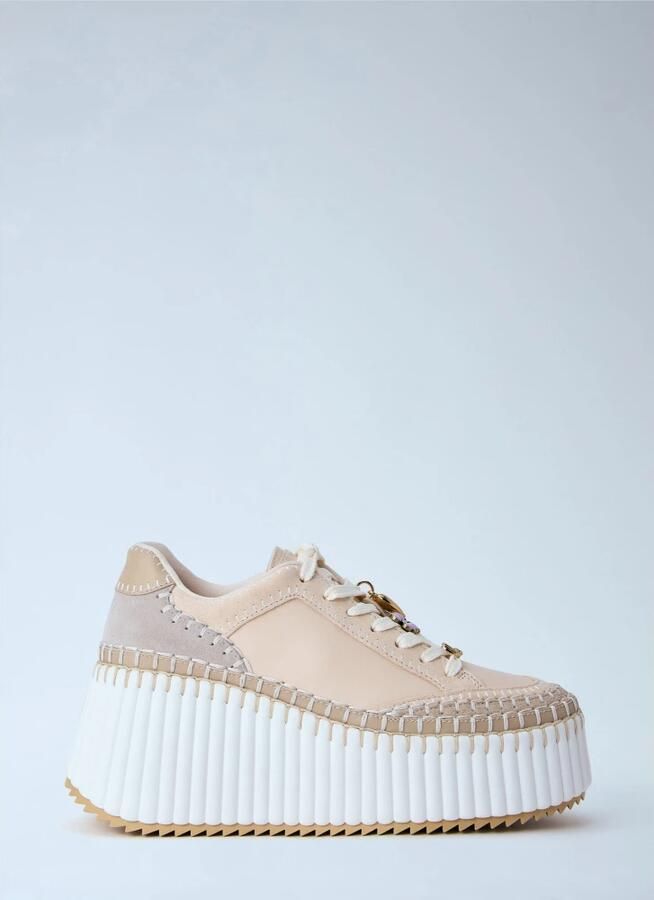 Chloé Nama Wedge Sneakers - Foto 3