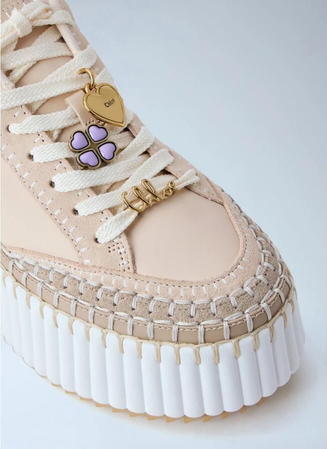 Chloé Nama Wedge Sneakers - Foto 2