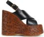 Chloé Platform Sandaal voor Maxime Stijl Black Dames - Thumbnail 1