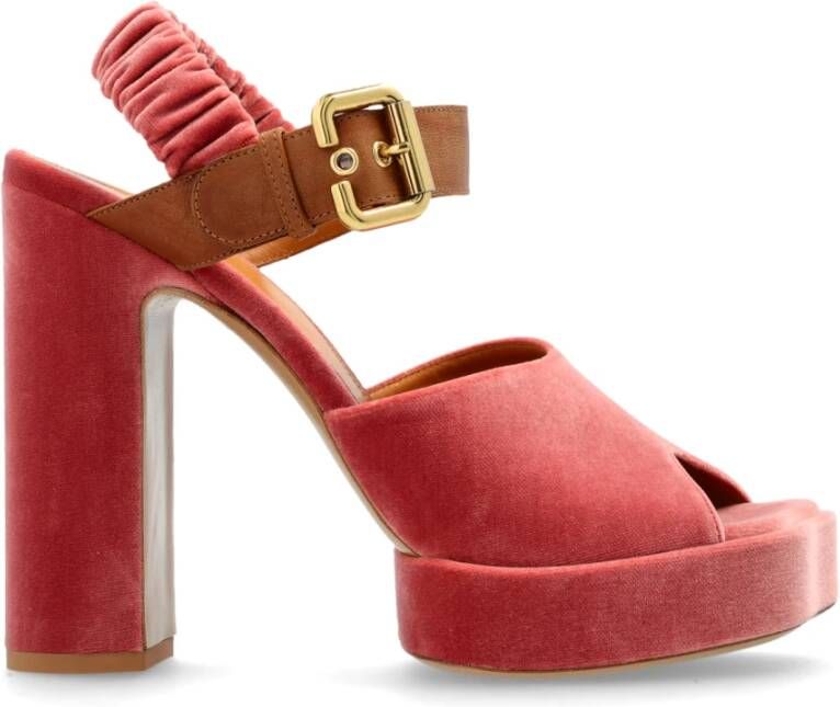 Chloé Platform sandalen Aria