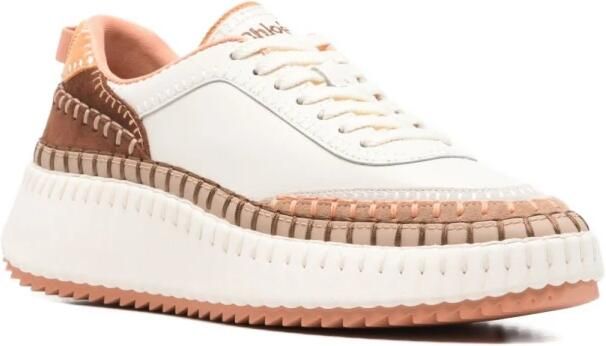 Chloé Platform Sneakers met Veters - Foto 2