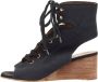 Chloé Pre-owned Canvas boots Black Dames - Thumbnail 1