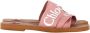 Chloé Pre-owned Cotton sandals Pink Dames - Thumbnail 1