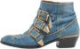 Chloé Pre-owned Denim boots Blue Dames - Thumbnail 1