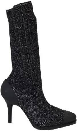 Chloé Pre-owned Fabric boots Black Dames