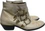 Chloé Pre-owned Leather boots Beige Dames - Thumbnail 1