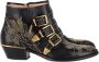 Chloé Pre-owned Leather boots Black Dames - Thumbnail 1