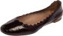 Chloé Pre-owned Leather flats Brown Dames - Thumbnail 1