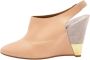 Chloé Pre-owned Leather heels Beige Dames - Thumbnail 1