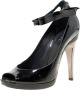 Chloé Pre-owned Leather heels Black Dames - Thumbnail 1