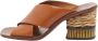 Chloé Pre-owned Leather sandals Brown Dames - Thumbnail 1