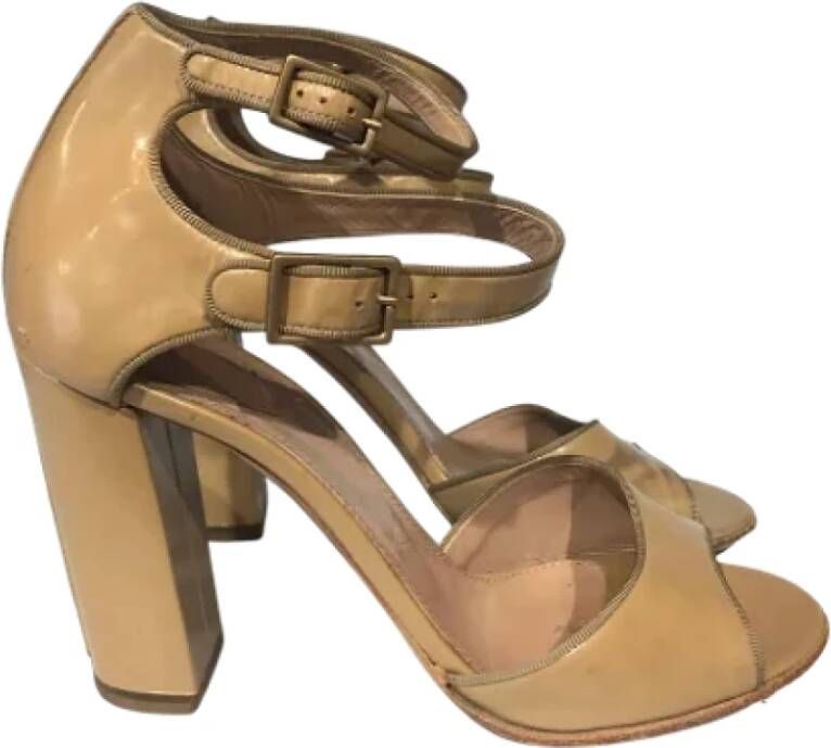 Chloé Pre-owned Sandalen Beige Dames