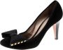 Chloé Pre-owned Suede heels Black Dames - Thumbnail 1