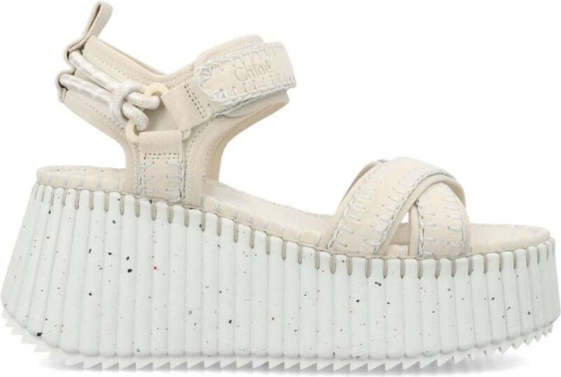 Chloé Shoes White Dames