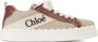 Chloé Sneakers van textuur linnen en kalfsleer White Dames - Thumbnail 5
