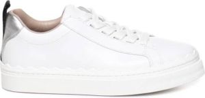 Chloé Sneakers Lauren Lace Up Sneakers in white