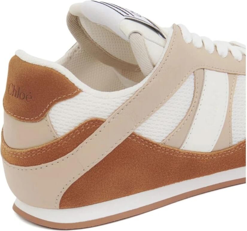 Chloe Sneakers Baskets Chloé Sneakers Élégantes cuir lisse brun - Foto 2