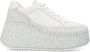 Chloé Witte Sneakers met Rubberen Zool - Thumbnail 1
