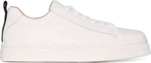 Chloé Sneakers Lauren Sneaker Smooth Calfskin in white