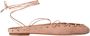 Chloé Suede Ballerina`s met Vetersluiting - Thumbnail 1