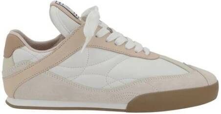 Chloé Suede Kick Sneakers met Vlakke Zool