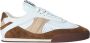 Chloé Gestikte Leren Sneakers Wit Bruin Multicolor Dames - Thumbnail 4