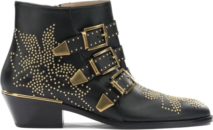 Chloé Susanna studded heel ankle boots Zwart Dames - Foto 4