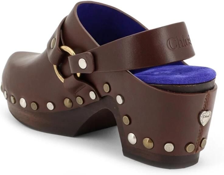 Chloé Talis Platform Clogs - Foto 3
