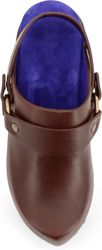Chloé Talis Platform Clogs - Foto 4