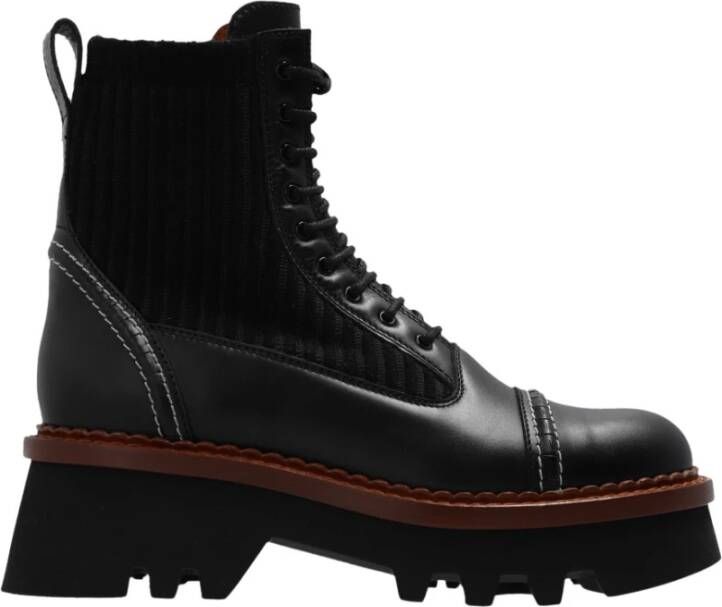 Chloé Boots & laarzen Owena Ankle Boot in zwart