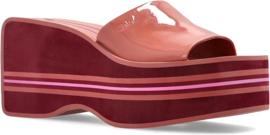 Chloé Wedge Sandalen Swimming Cool - Foto 4