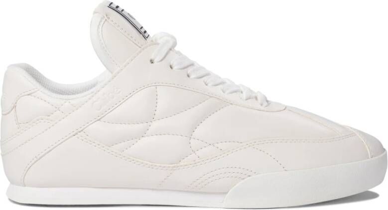 Chloé Platte zool leren sneakers met vetersluiting White Dames - Foto 3