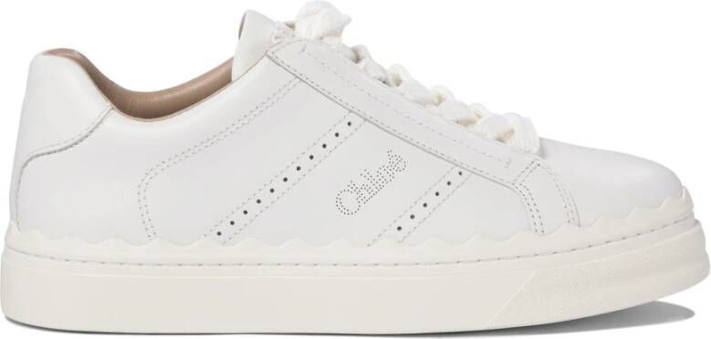 Chloé Witte Sneakers Stijlvolle Instappers Vrouwen