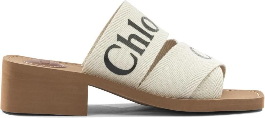 Chloé Woody Heeled Mule