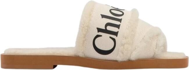 Chloé Woody Shearling Sandal